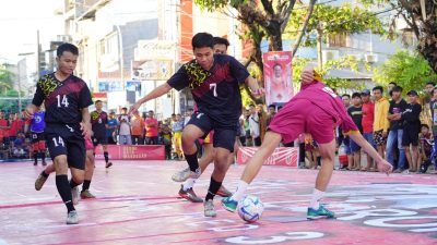 Liga Anak Lorong Resmi Dibuka, Kadispora Makassar: Cari Atlet Sepak Bola Muda Berbakat