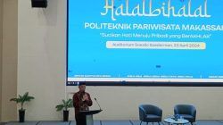 Poltekpar Makassar Gelar Halal Bihalal, Herry Rachmat: Jaga Ukhuwah Islamiyah